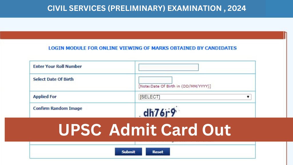 UPSC Admit Card 2024