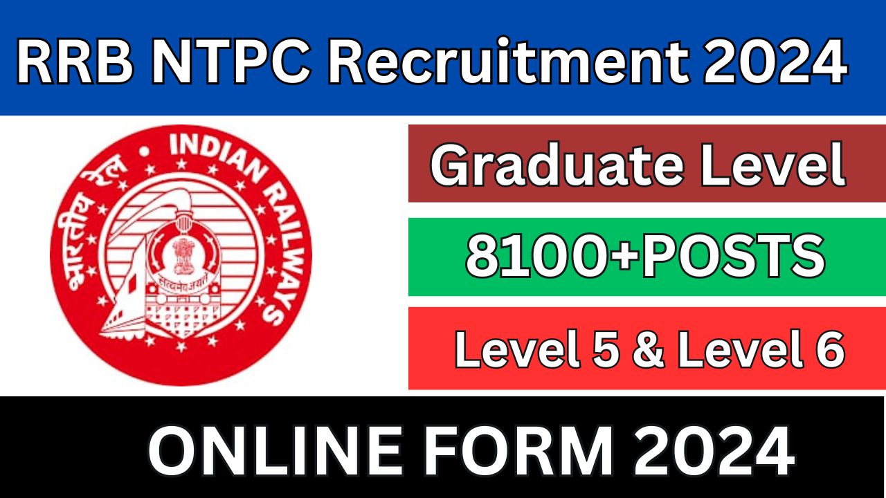 RRB NTPC Graduate Level 2024 Recruitment