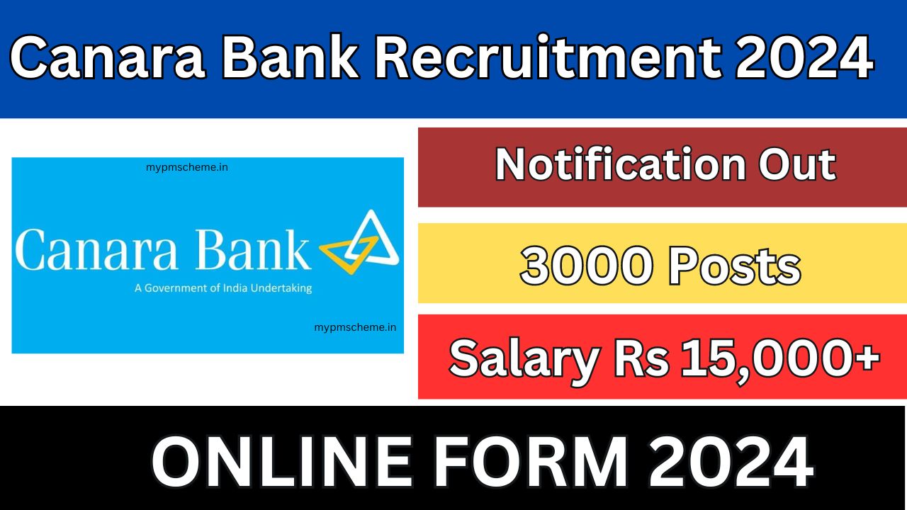 Canara Bank Apprentice Recruitment 2024